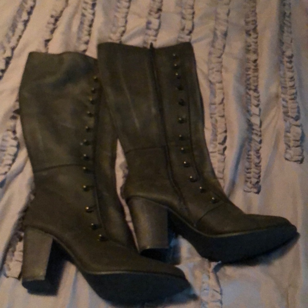 Joyfolie leather boots